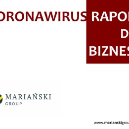 Koronawirus - raport dla biznesu